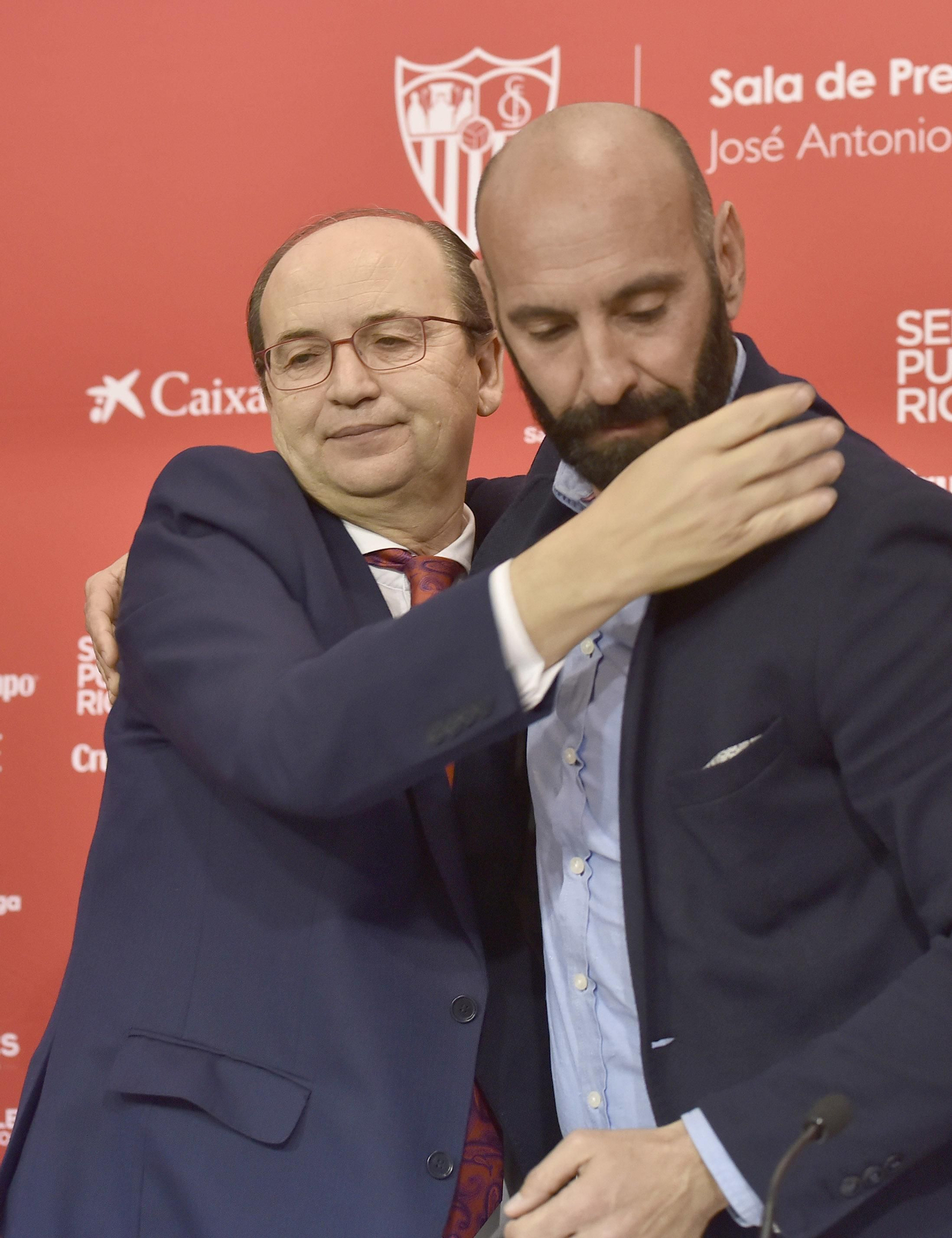 La despedida de Monchi, en imágenes