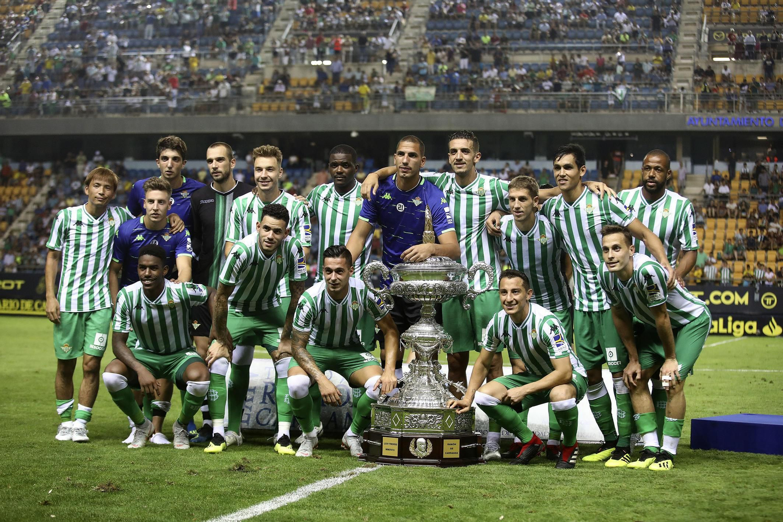 Las imágenes de la final del Betis-Las Palmas del Trofeo Carranza