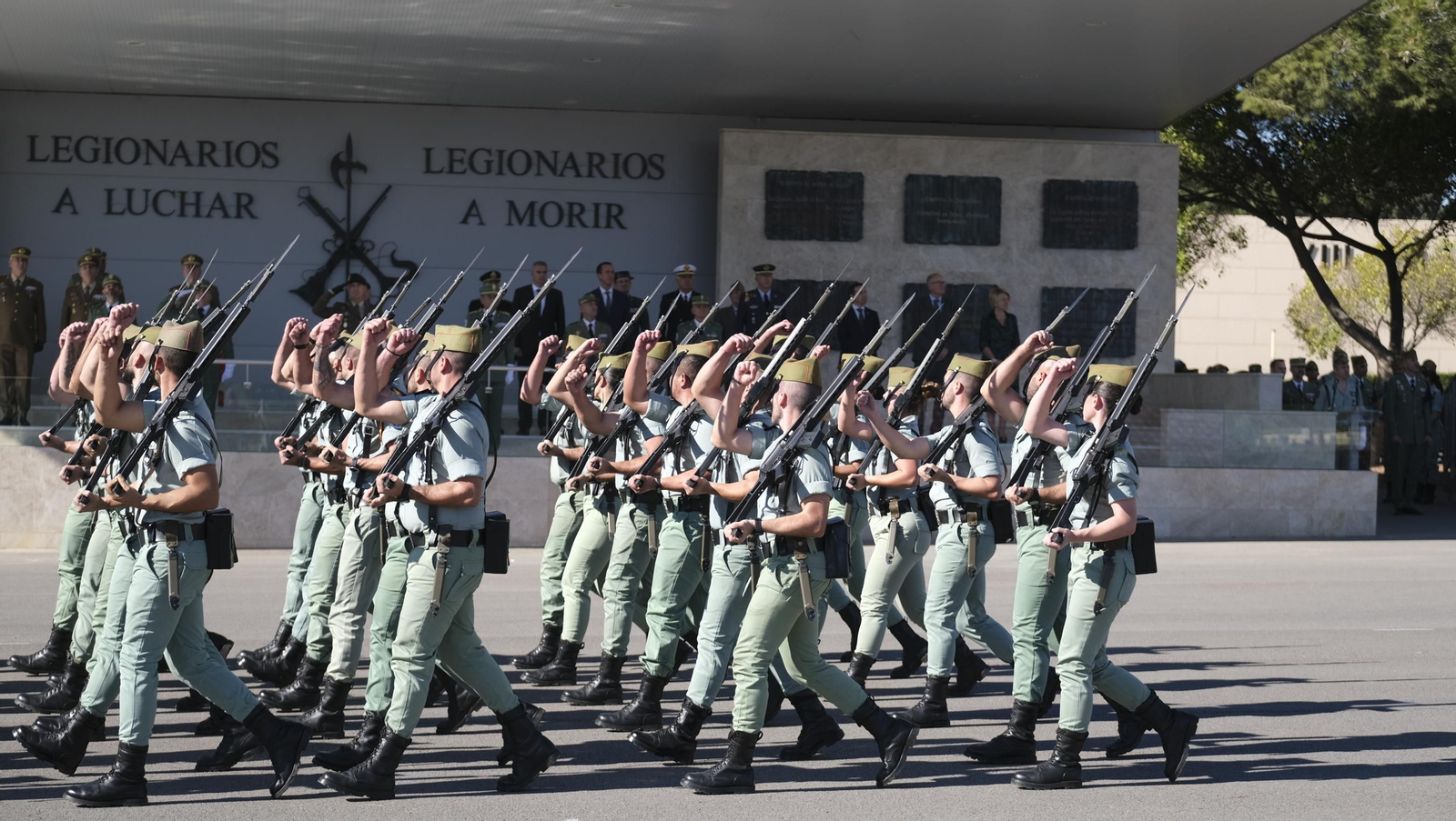 Imágenes de la toma de posesión del nuevo General de la BRILEG, José Agustín Carreras Postigo
