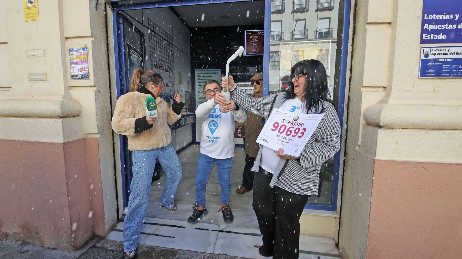 El Paraíso vuelve a dar premio en la Lotería de Navidad 2025