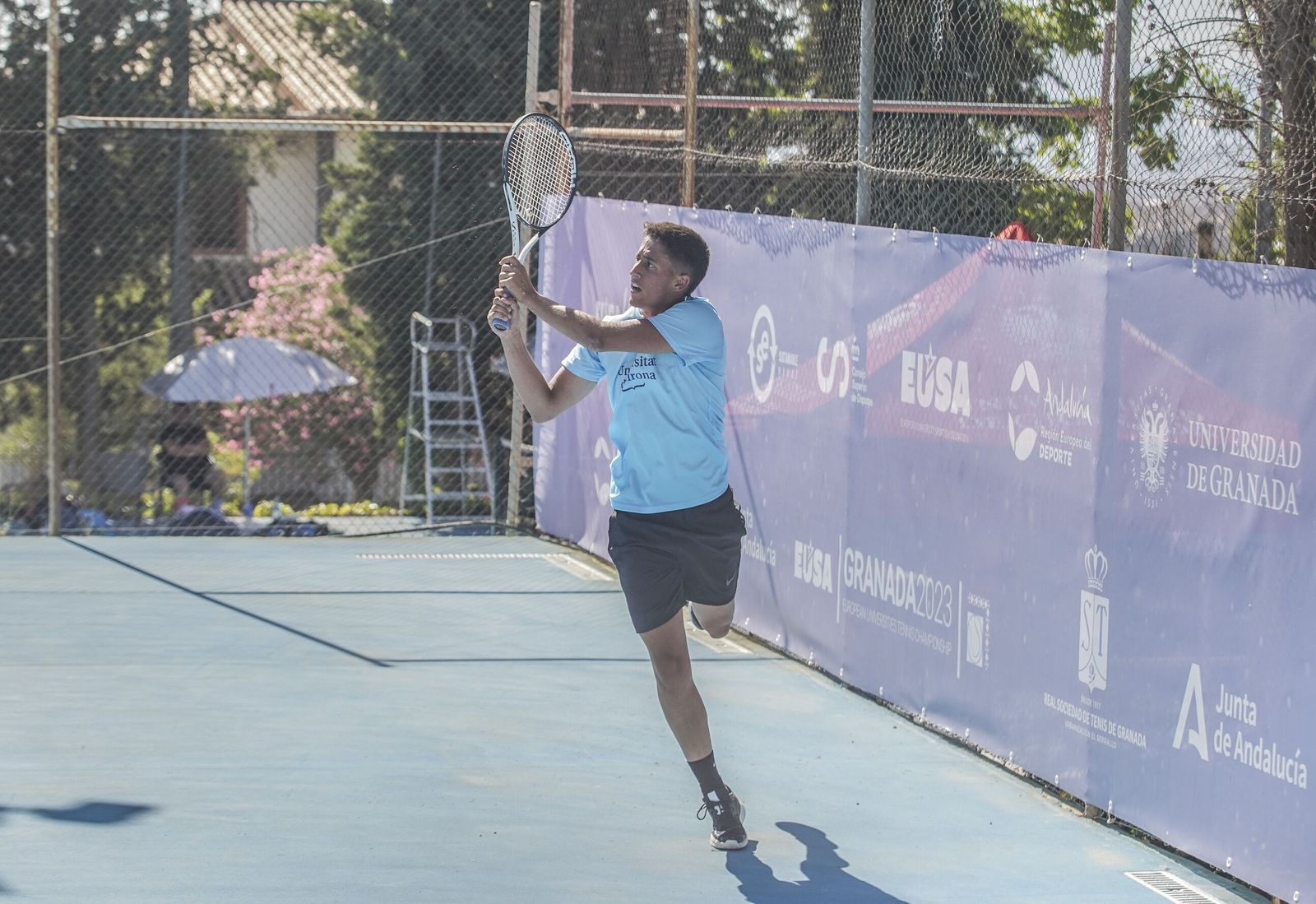 Las mejores imágenes de la primera jornada del Campeonato Europeo Universitario de Tenis