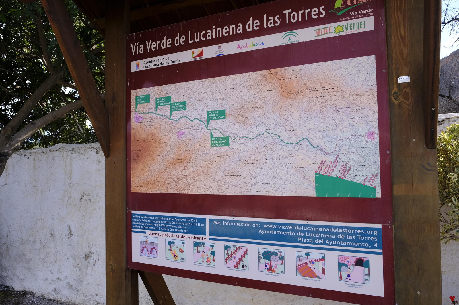Fotogalería Vía Verde Lucainena de las Torres. Almería