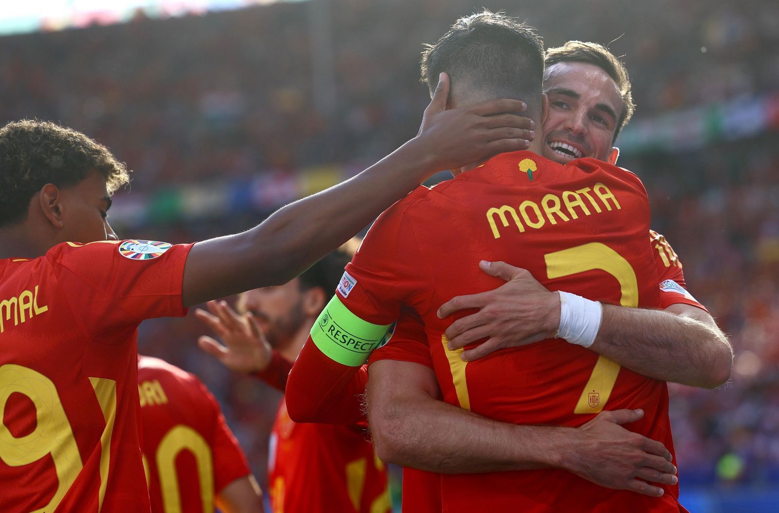 Las fotos del España - Croacia en la Eurocopa de Alemania 2024