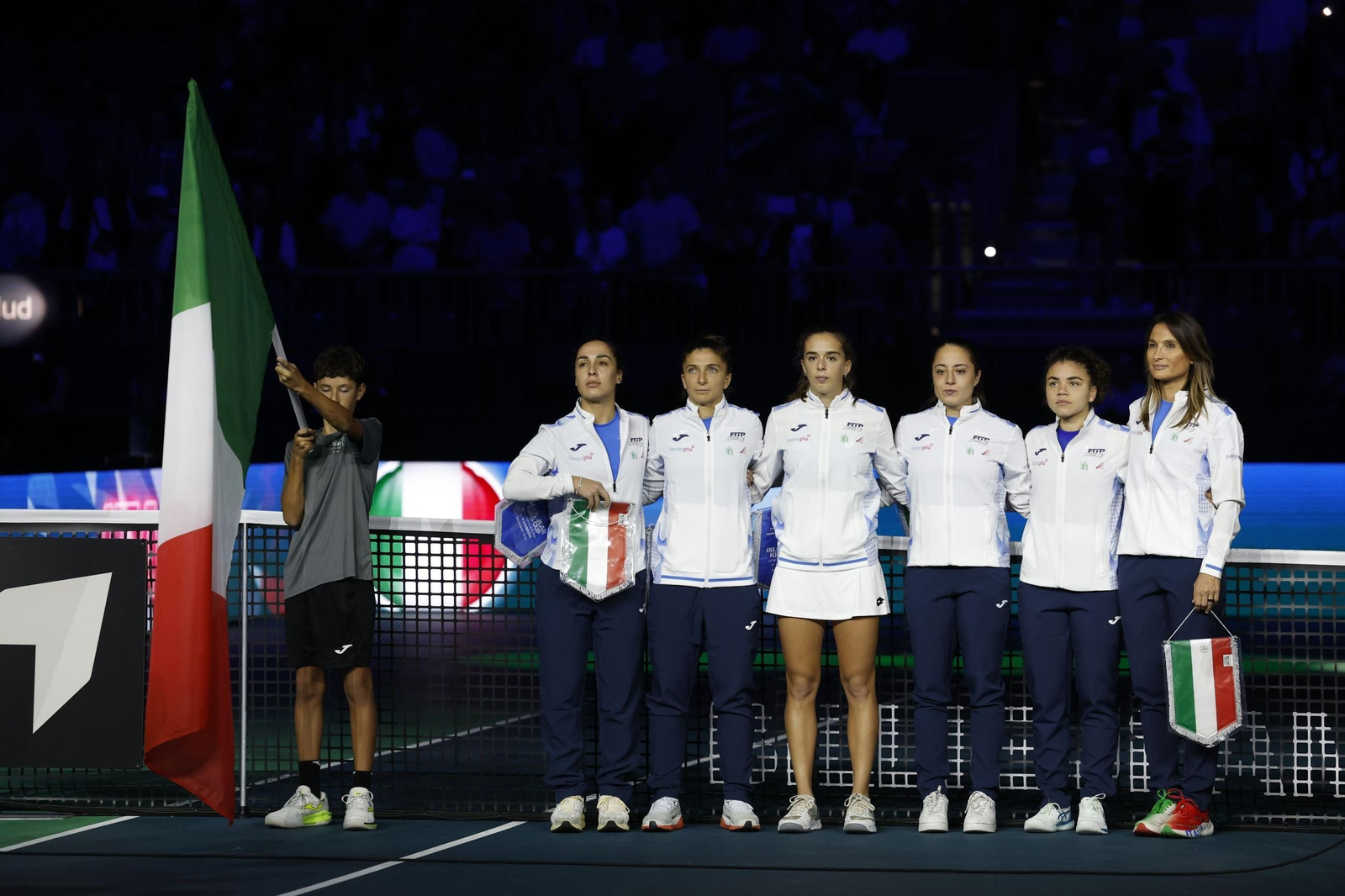 El Italia-Eslovaquia que coronó a las azzurri en Málaga, en fotos