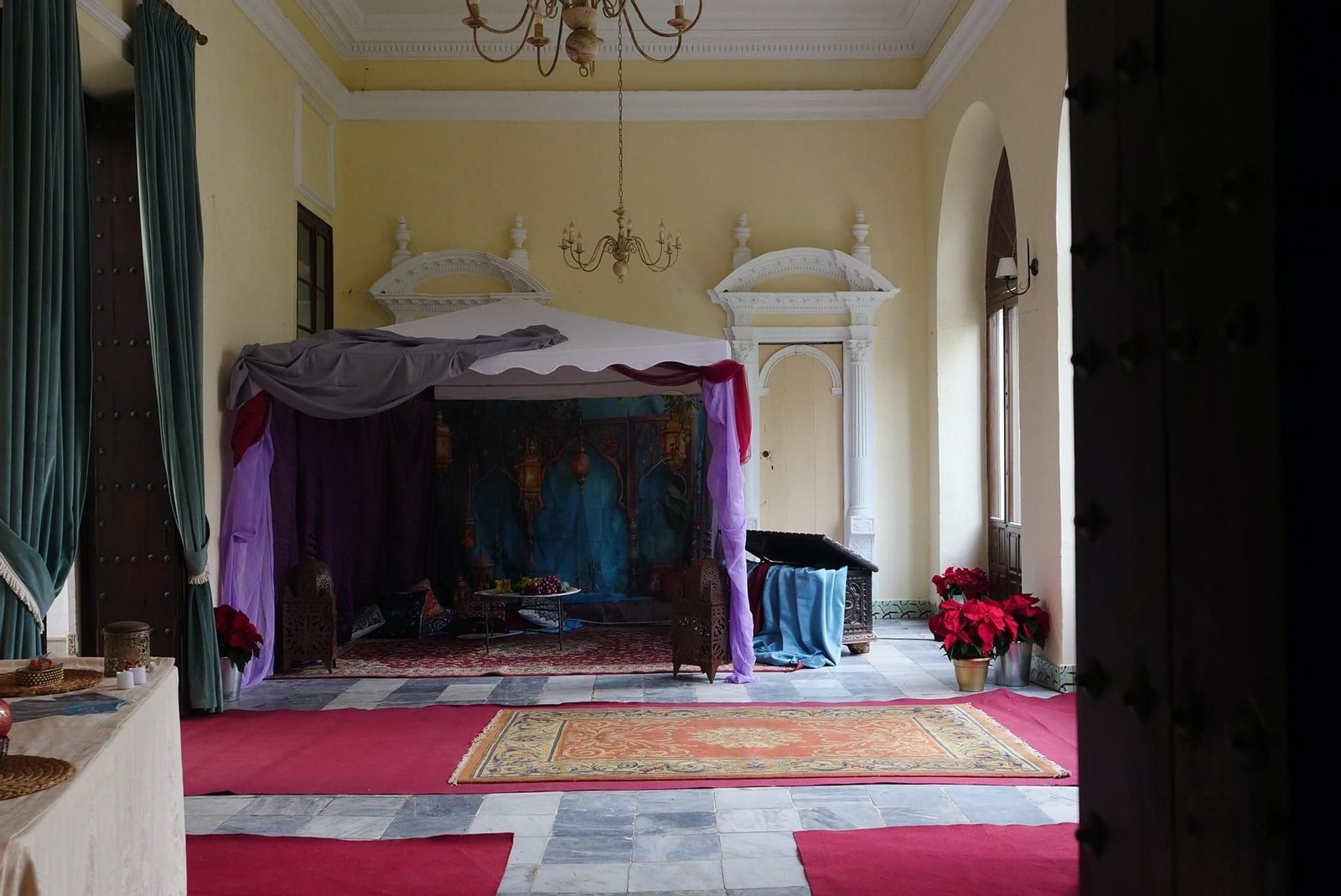 Interior del Palacio de Oriente