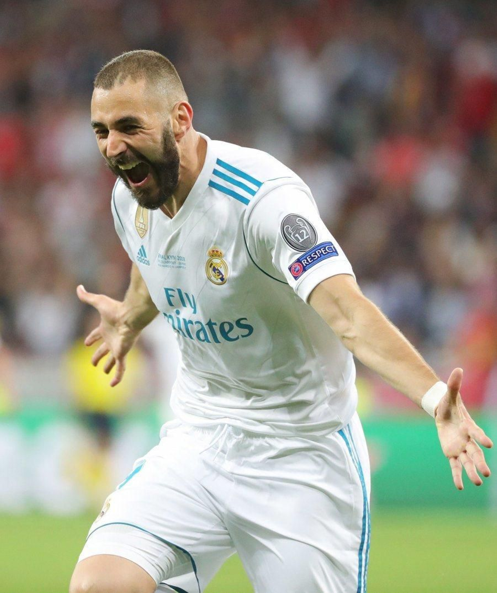 Las imágenes de la final de la Champions en Kiev