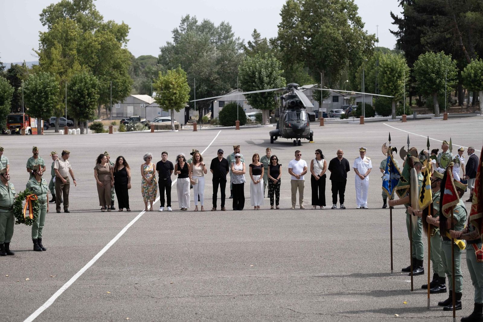 Condecoración del Tercio Alejandro Farnesio 4º de la Legión, en imágenes
