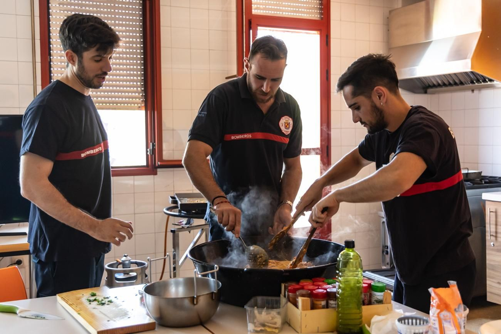 Un día junto a los bomberos de Jaén