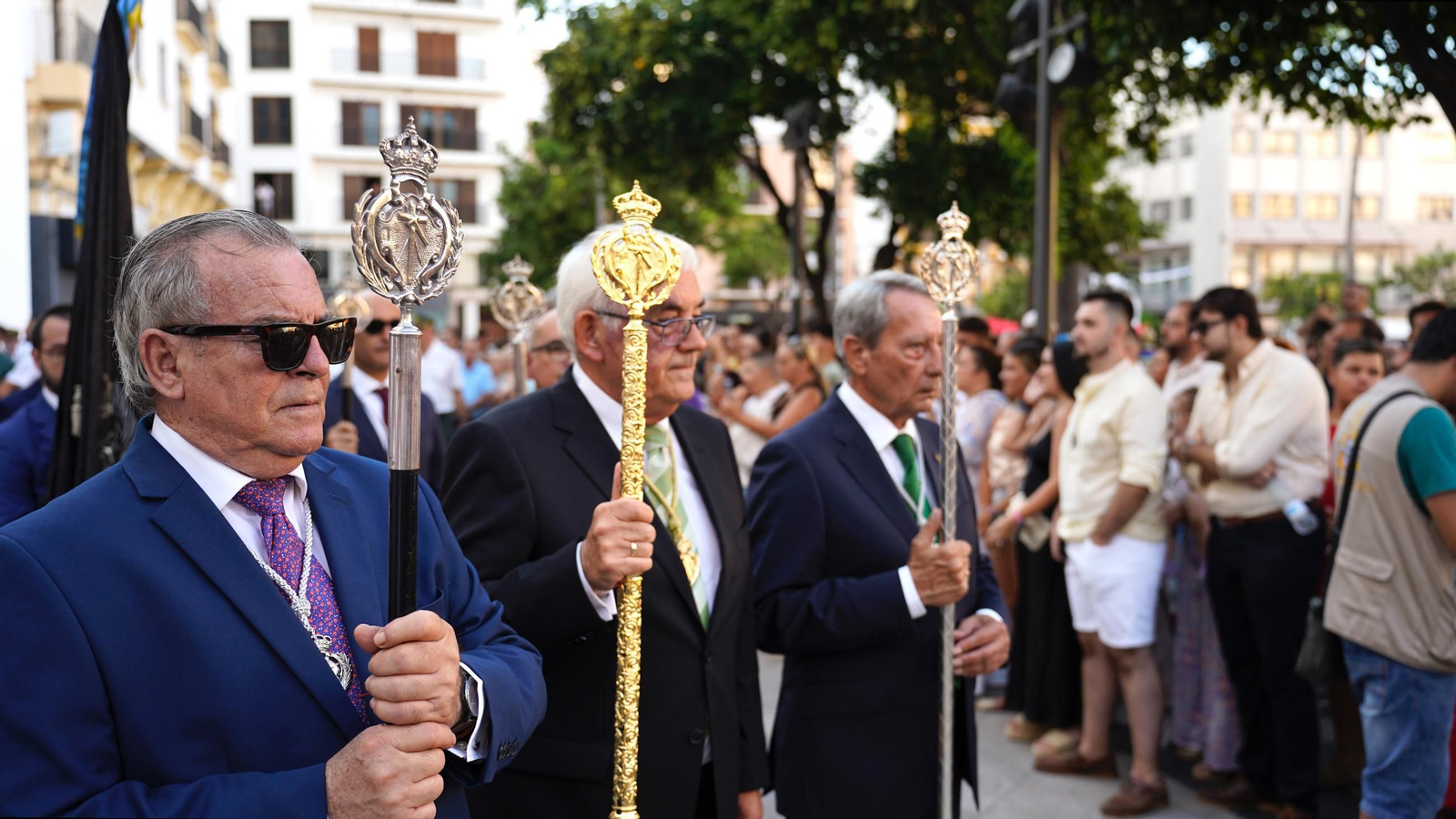 Las fotos de la procesion de la Virgen de la Palma por el cenro de Algeciras