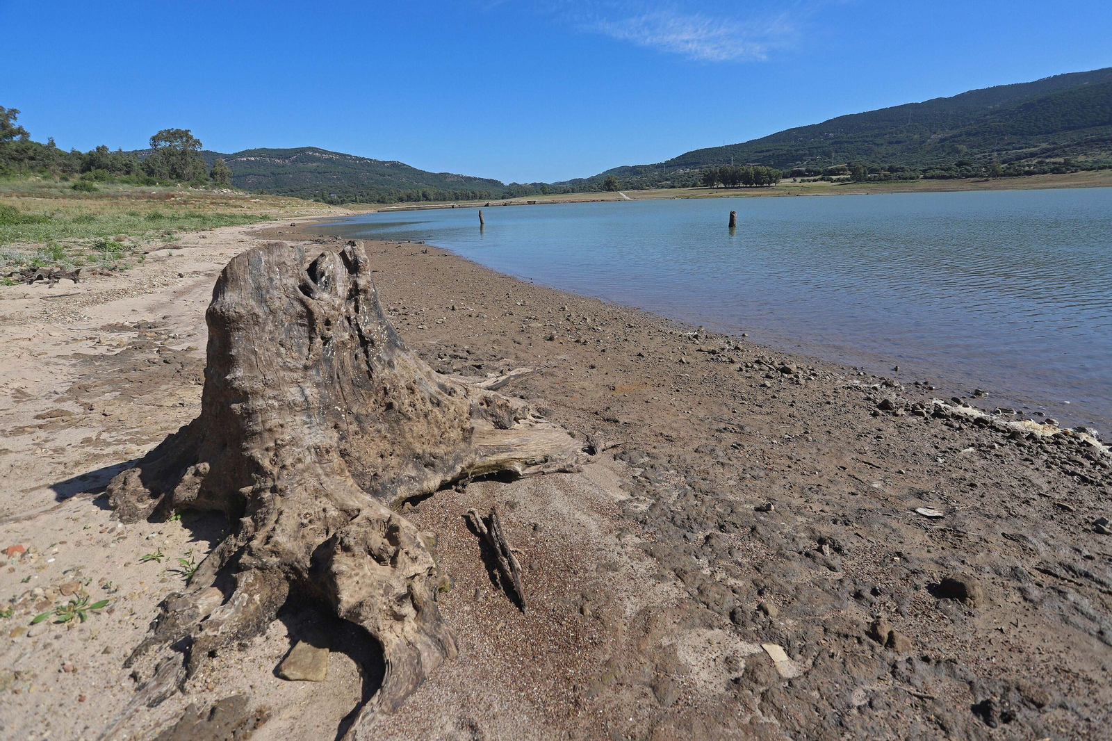 Embalse de Charco Redondo, en el Campo de Gibraltar.