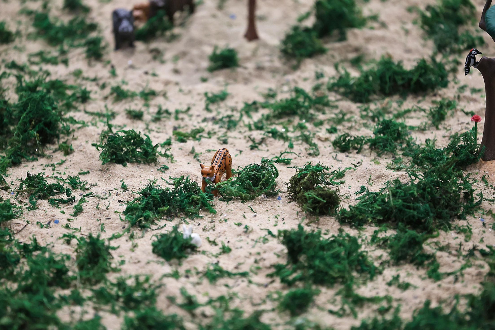 Imágenes del Belén de Playmobil más grande del mundo dedicado al Rocío