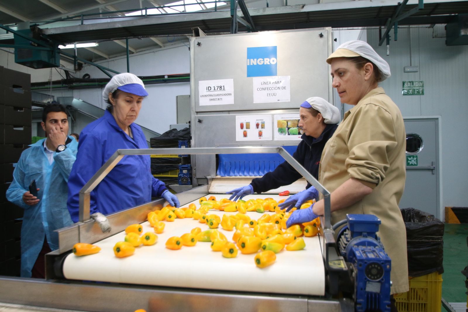 Las imágenes de la visita de Susana Díaz a Almería