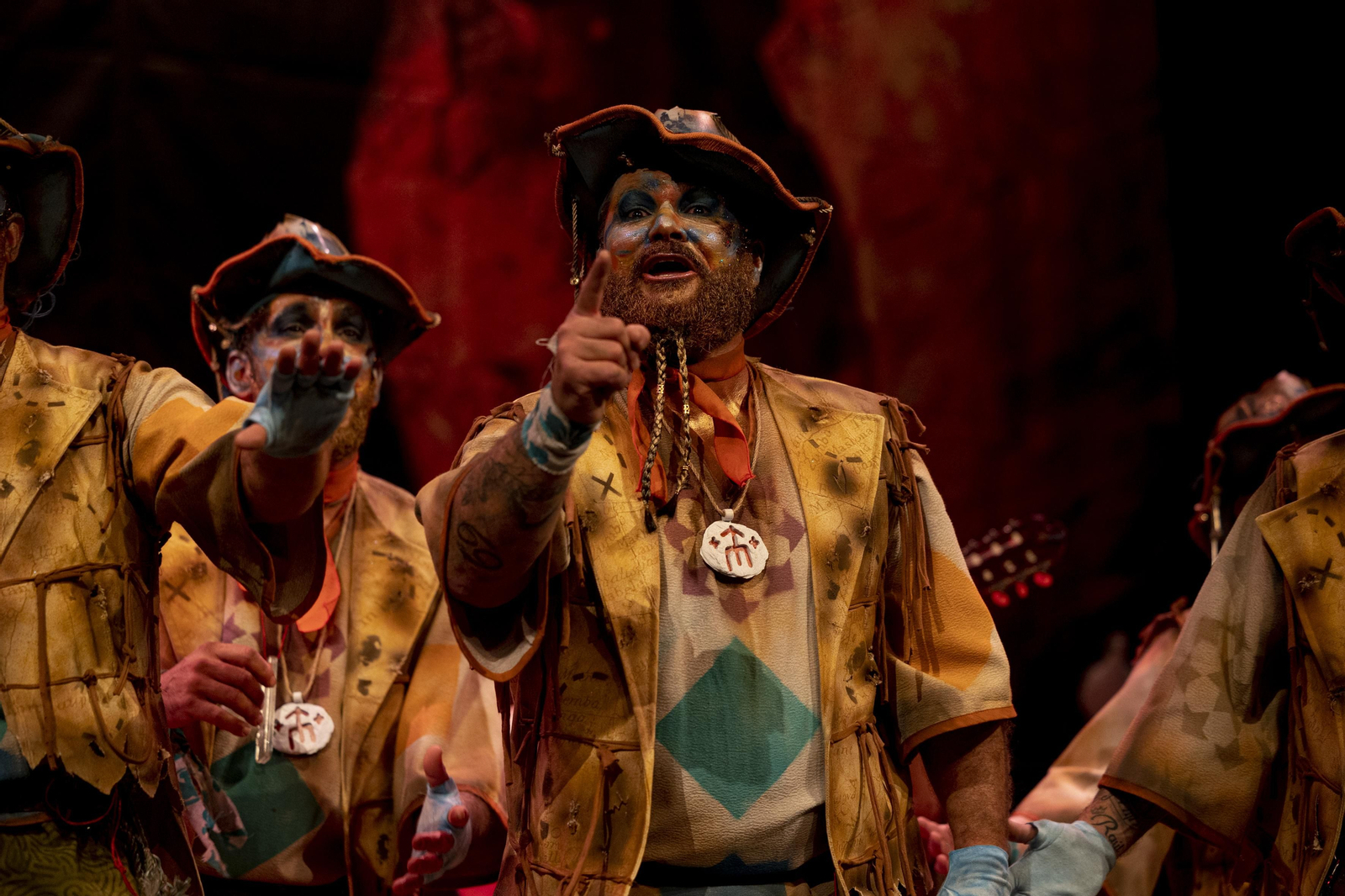 Comparsa  La huella.