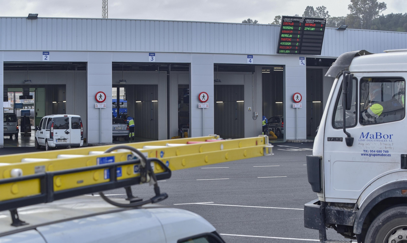 Imagen de archivo de una estación de ITV.