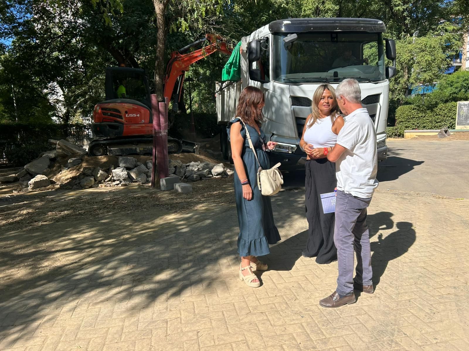 El Ayuntamiento invierte más de 170.000 euros en la renovación integral del Parque Federico García Lorca de Nervión