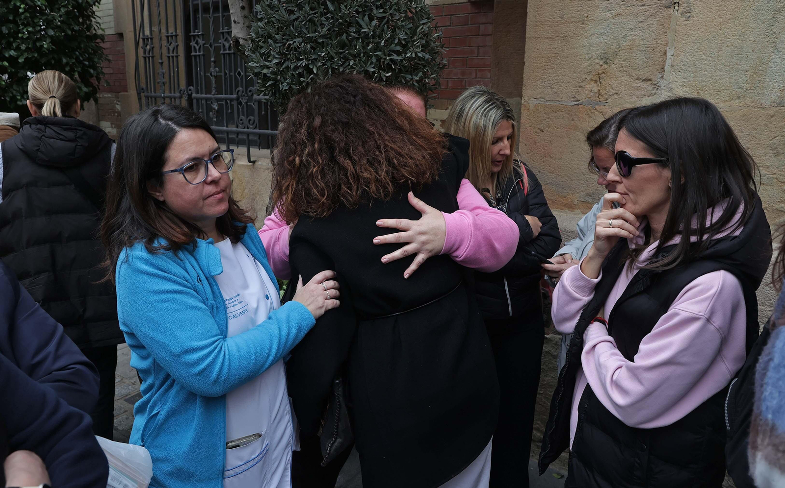 El minuto de silencio por Rocío, en imágenes