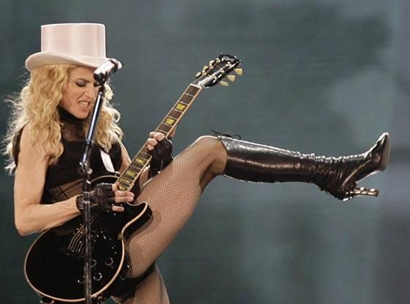 Madonna reina en Sevilla