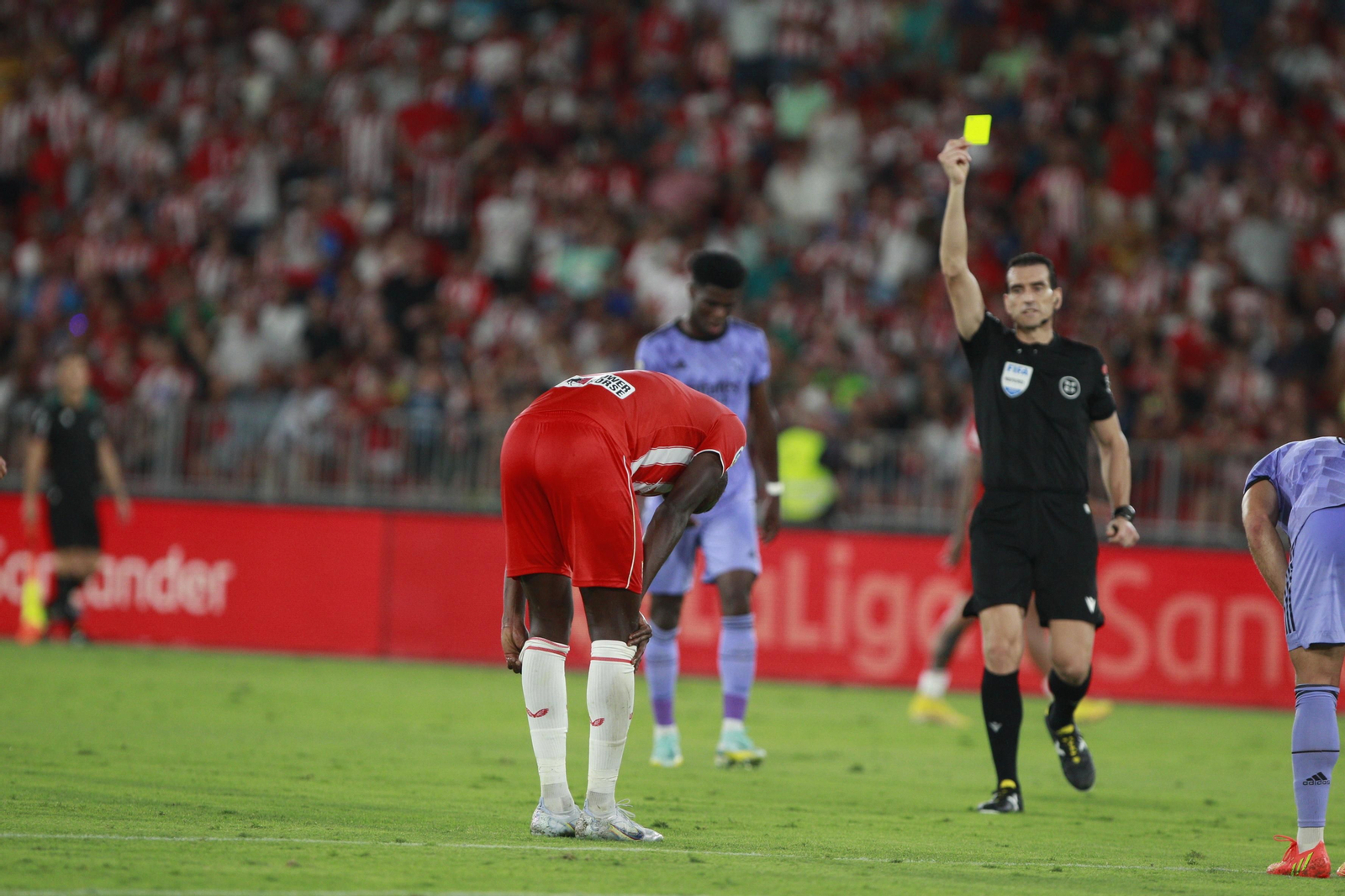 Imágenes del partido U.D. Almería-Real Madrid C.F. de la Liga Santander