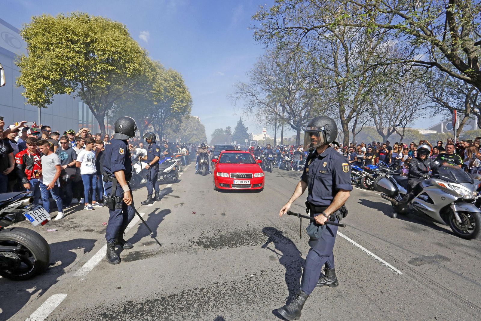 La segunda jornada del GP de España, en imágenes