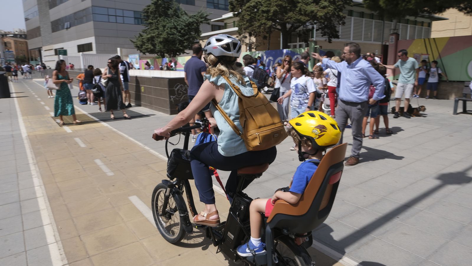 Imágenes del primer día de curso escolar en Almería