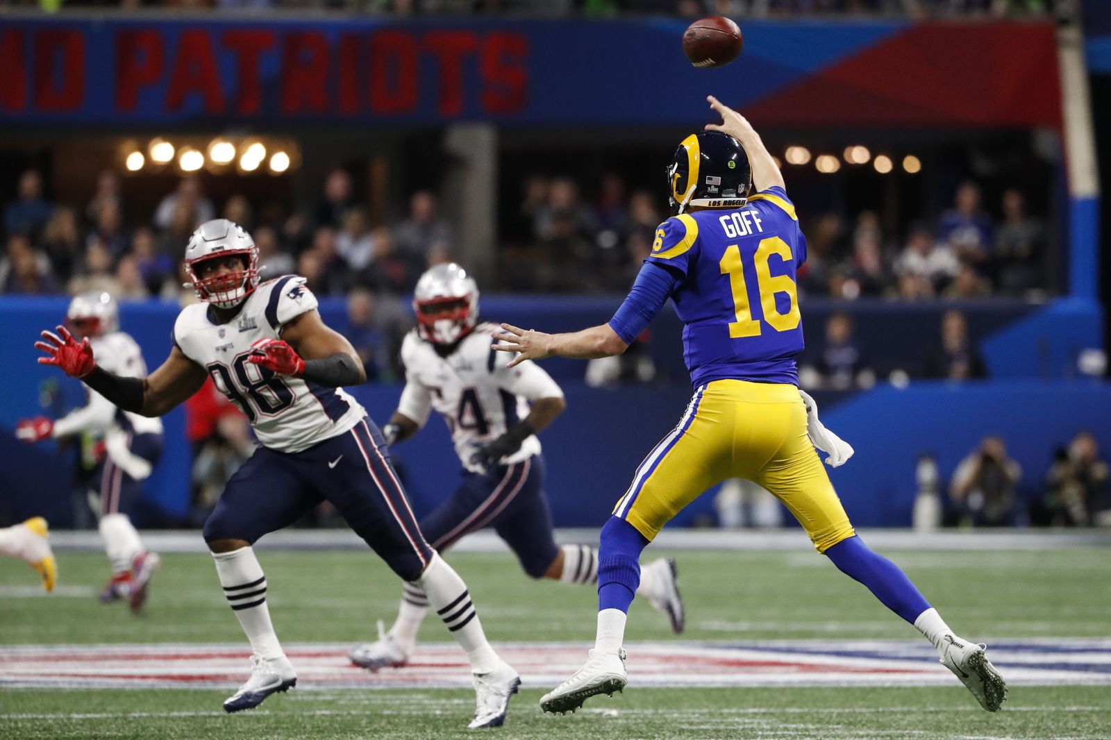 Las imágenes de la final de la Super Bowl