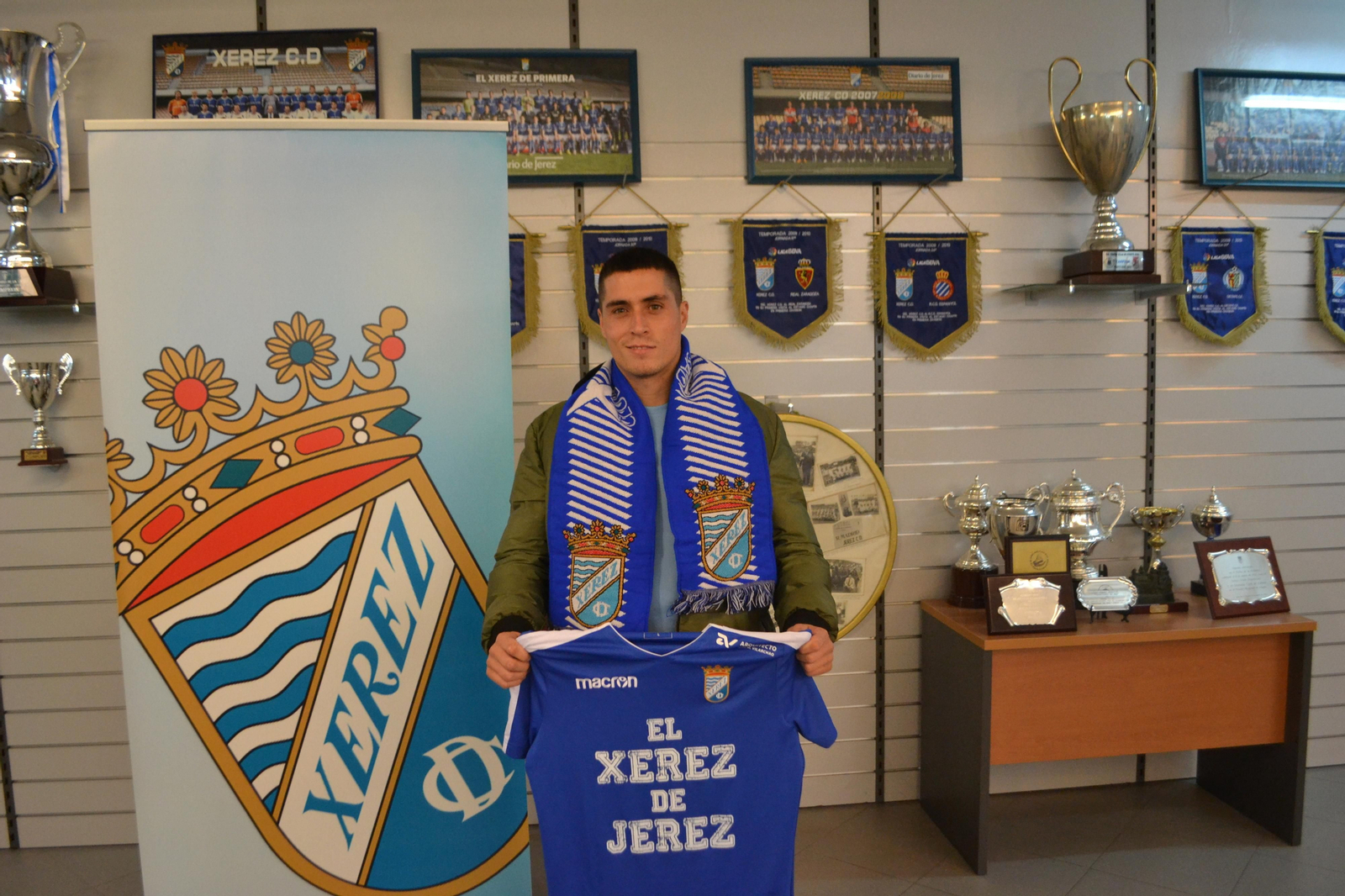 Luismi Pérez, nuevo delantero del Xerez CD.