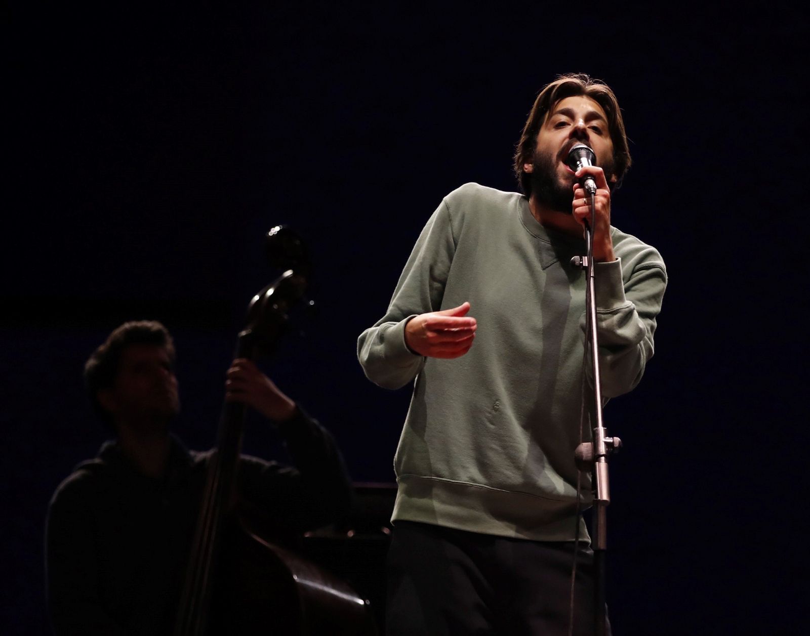 Salvador Sobral, durante una actuación.