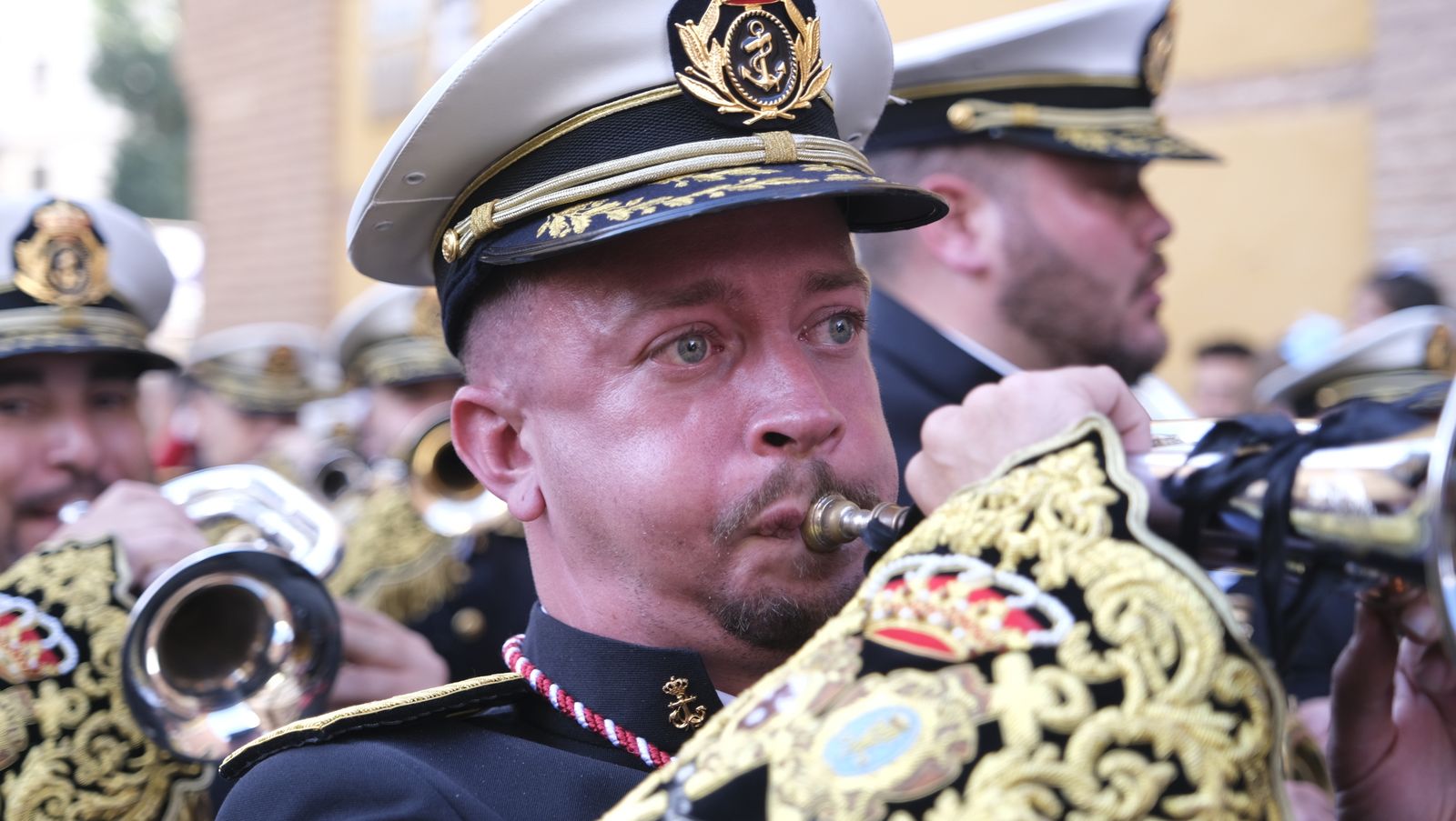 La procesión de la Santa Cena en Almería, en imágenes