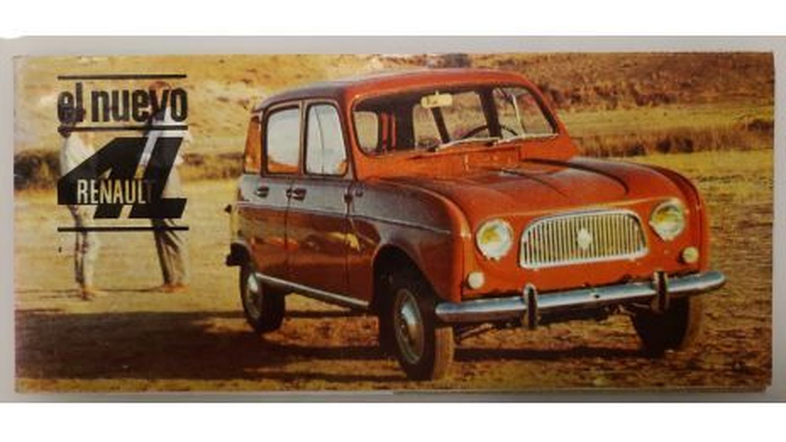 Un antiguo anuncio del 4L.