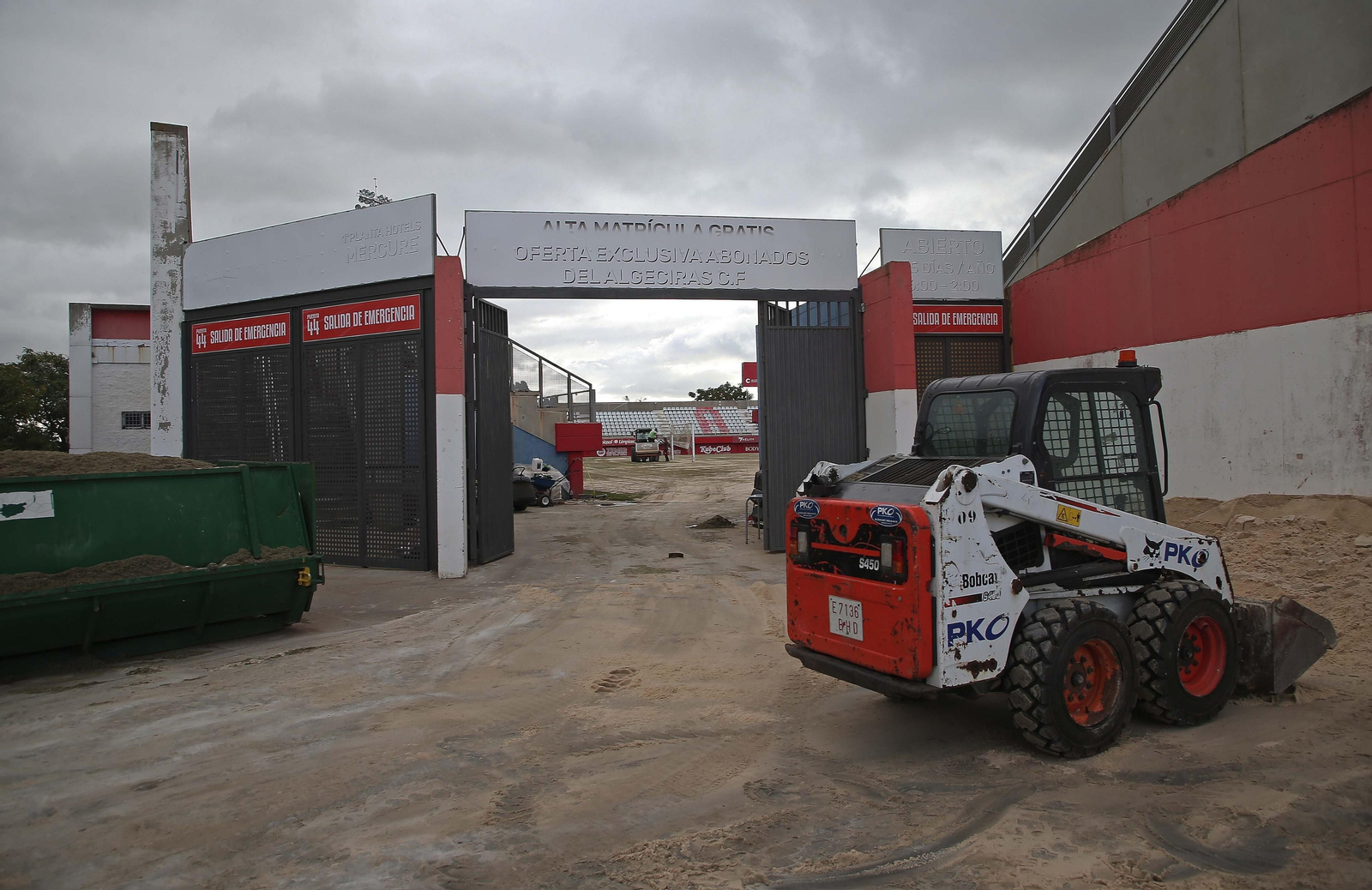 Fotos del entrenamiento del Algeciras CF en La Menacha
