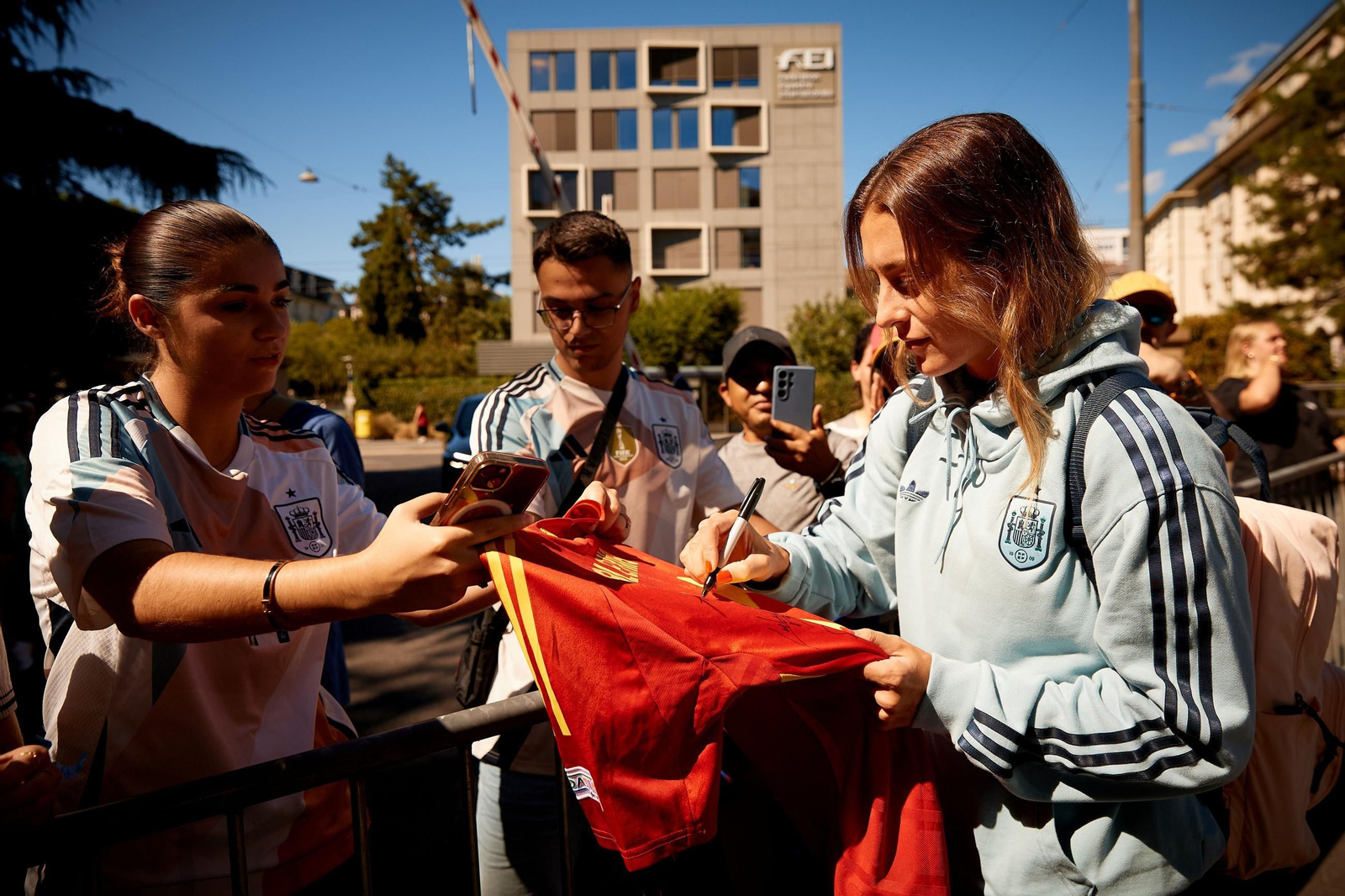 Las fotos de España antes de enfrentarse a Suiza en la Eurocopa femenina