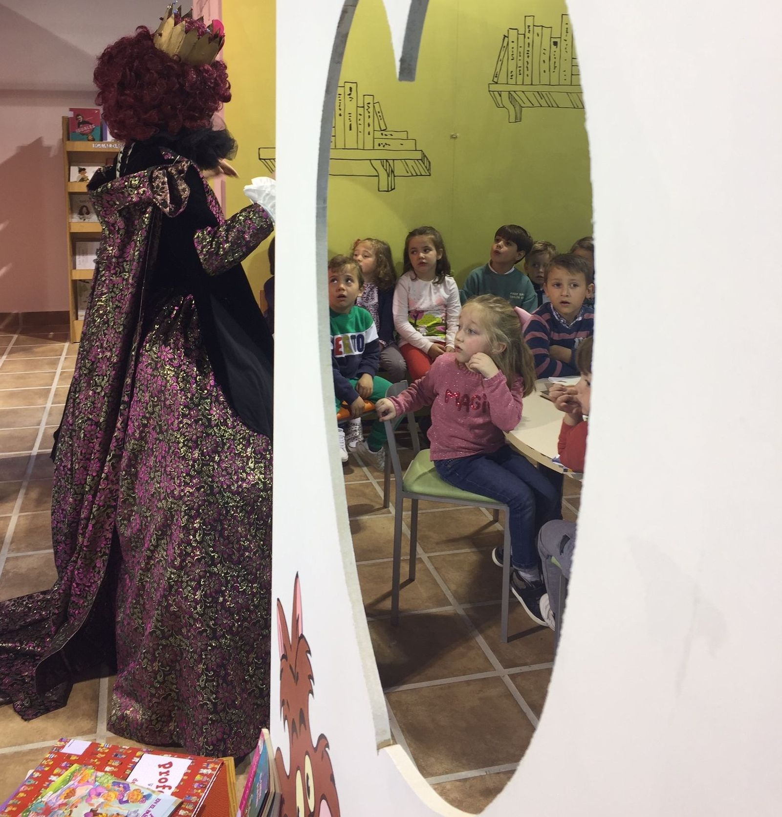 Participantes en una actividad.