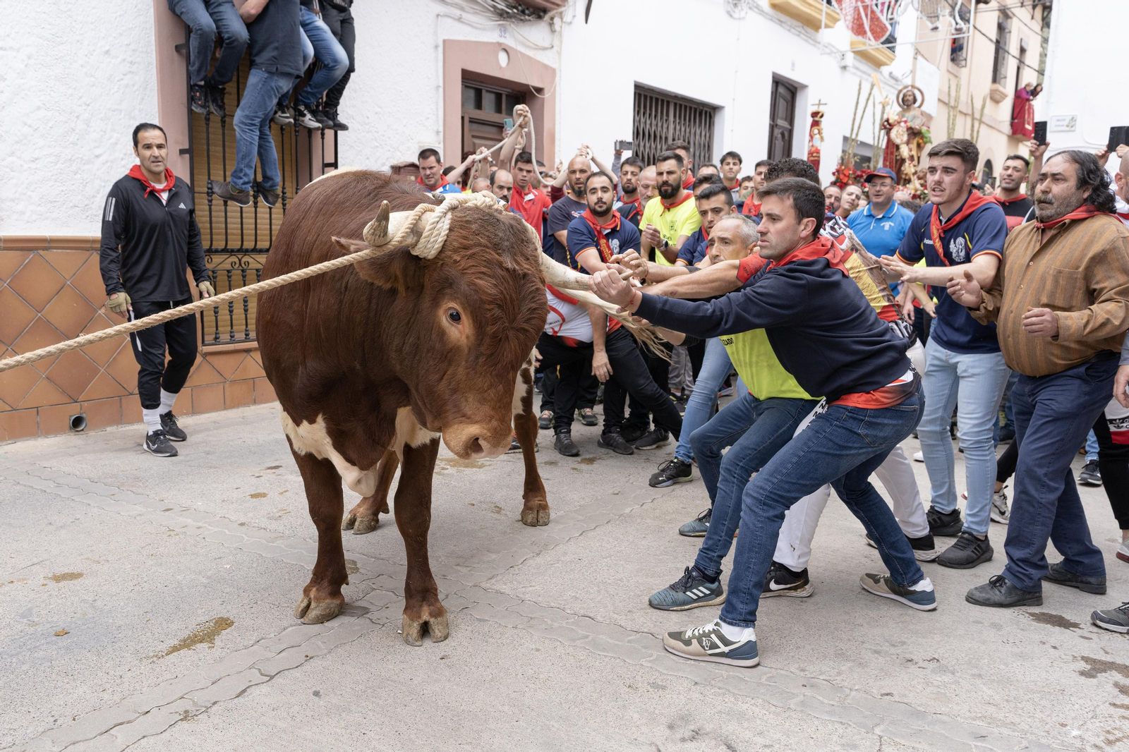 Los rotos han realizado las tradicionales reverencias a San Marcos