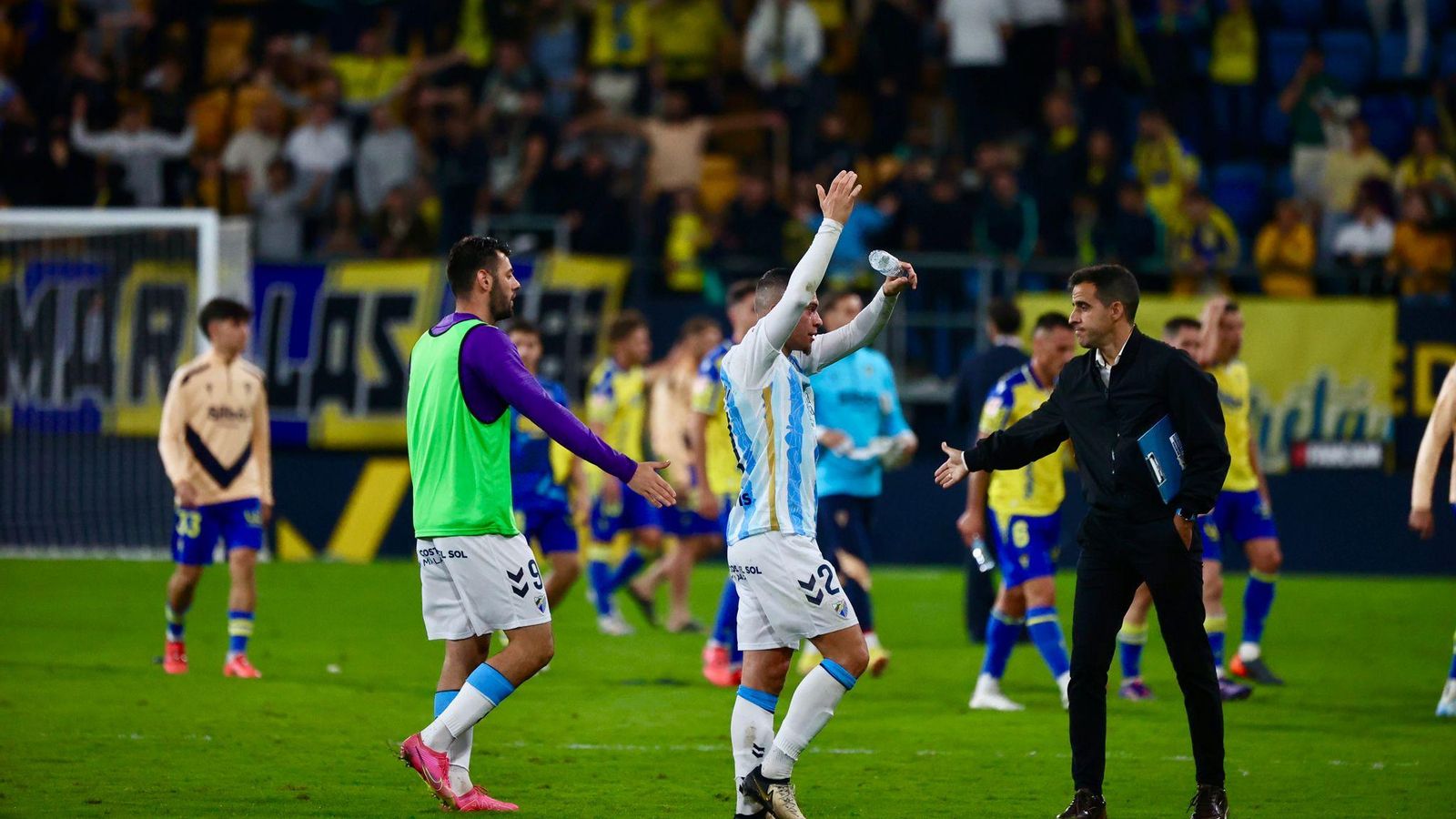 El Cádiz - Málaga CF, en fotos