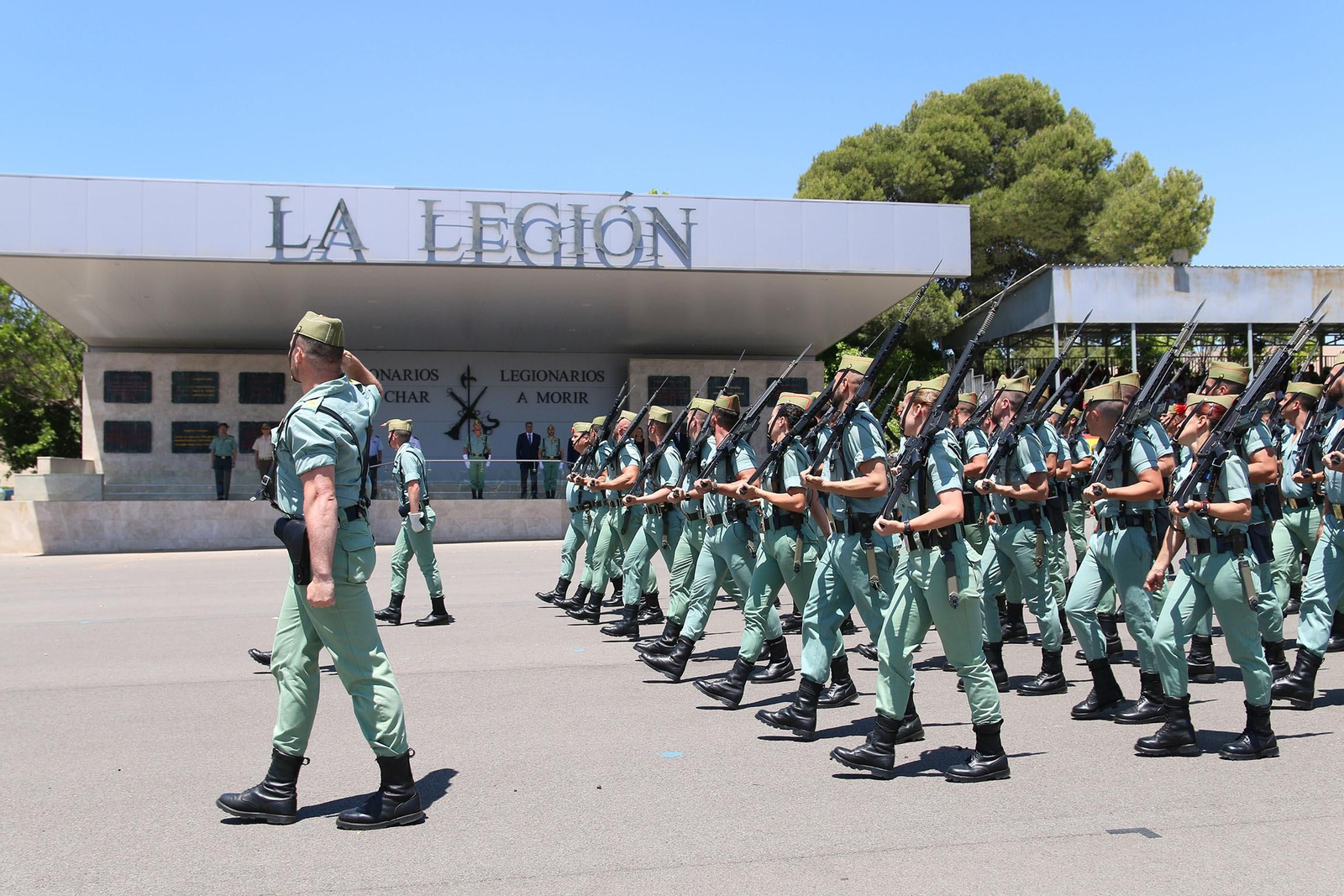 Fotogalería del desfile del Sábado Legionario DIFAS 2022