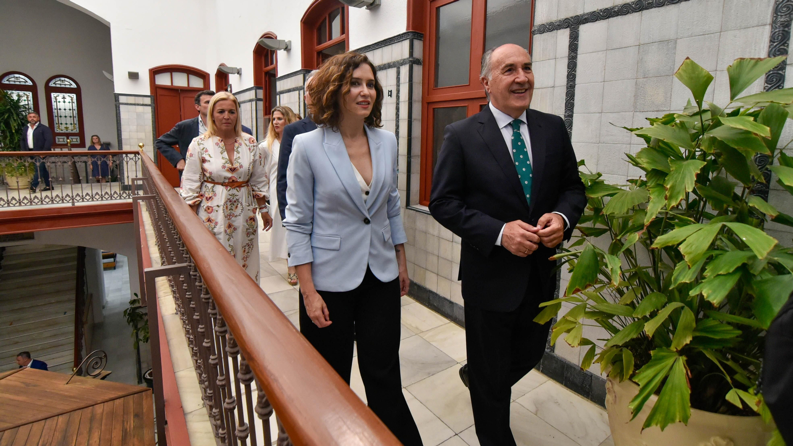 Fotos de Isabel Díaz Ayuso en Algeciras