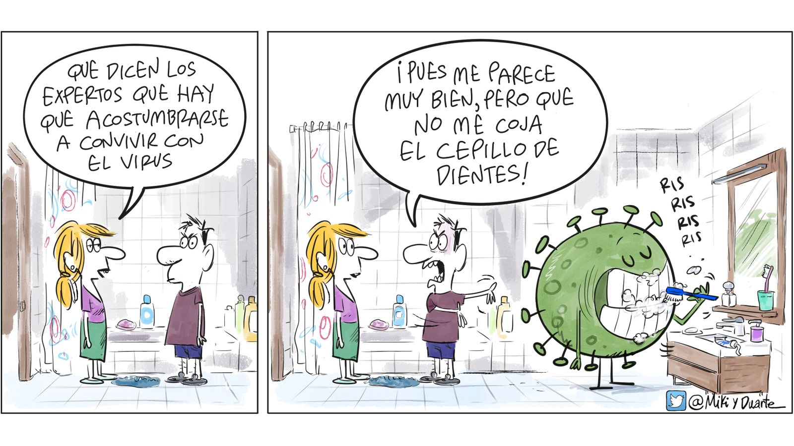 Convivir con el virus
