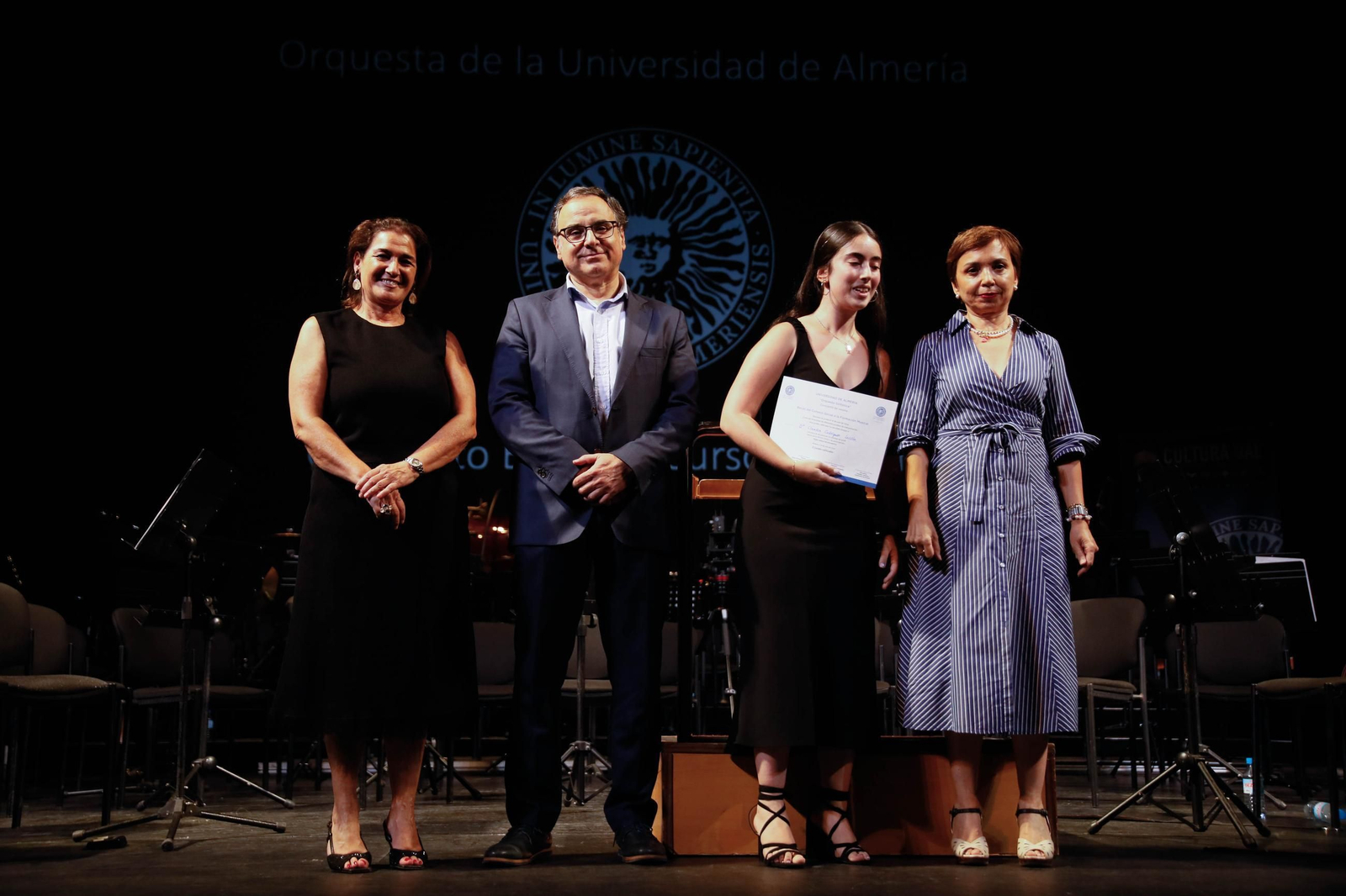 El concierto de la Orquesta de la UAL en el Auditorio Maestro Padilla, en imágenes