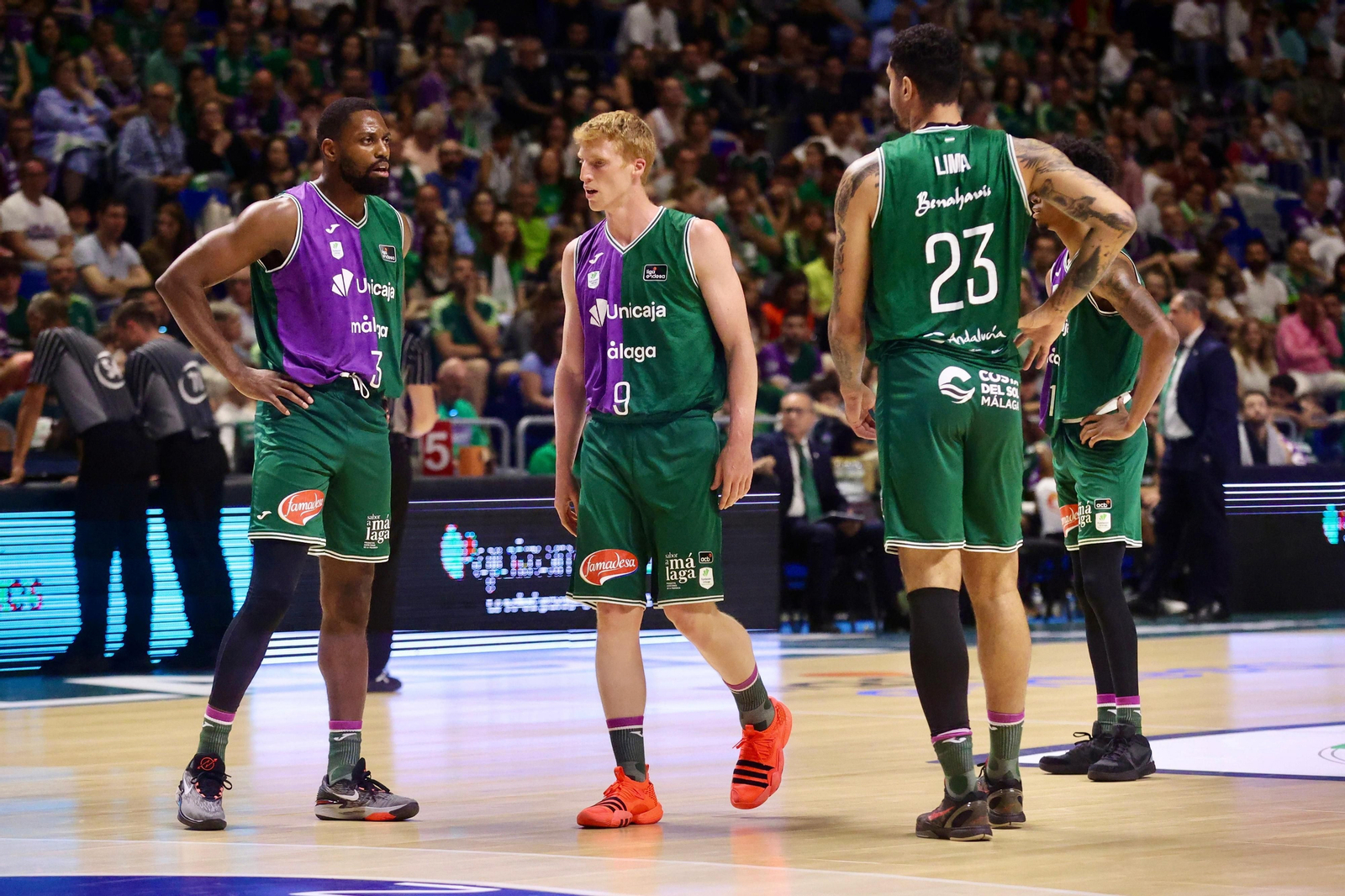 El Unicaja -UCAM Murcia, en fotos