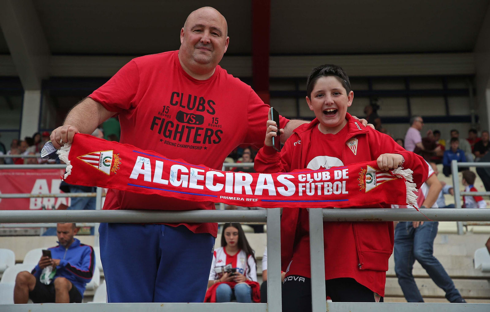 Búscate durante el partido Algeciras CF - Real Madrid Castilla en el Nuevo Mirador