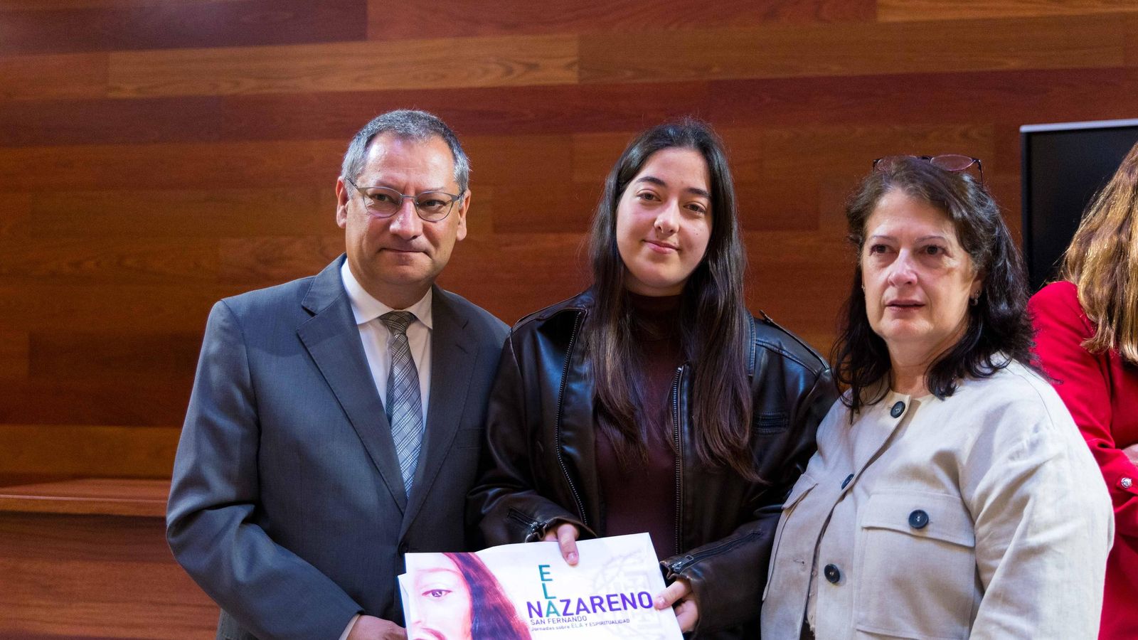 Homenaje a José Moreno Fraile en las jornadas sobre ELA del Nazareno en San Fernando