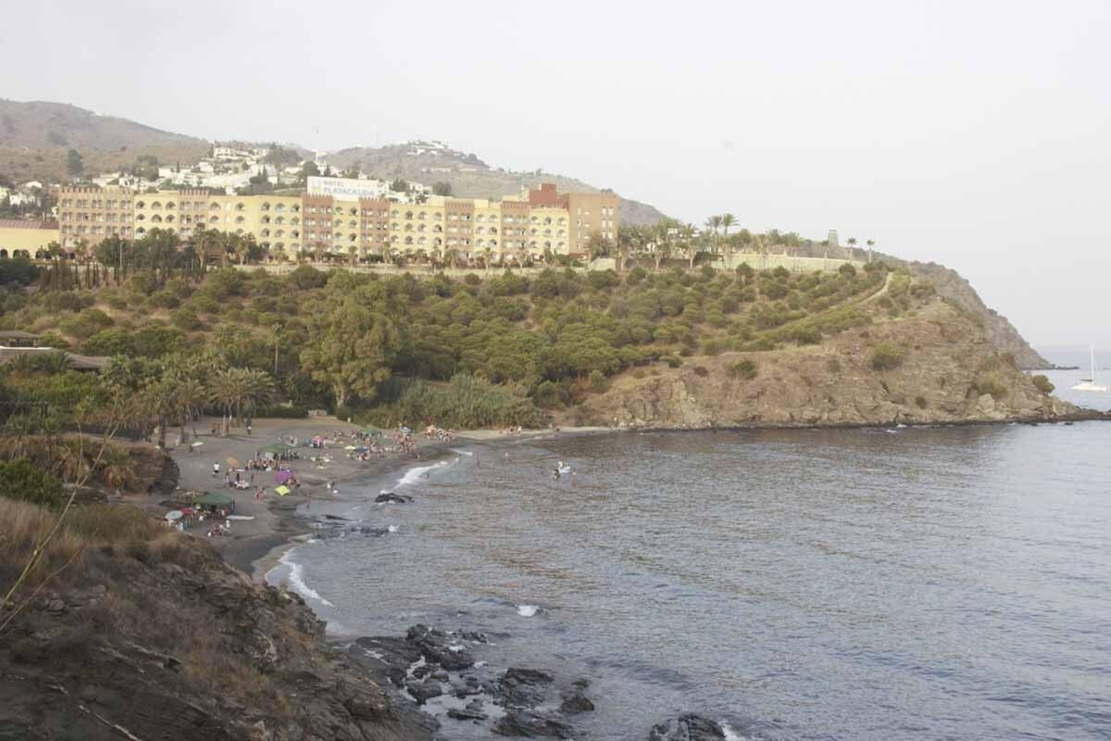 Las familias buscan playas tranquilas para ir con los más pequeños