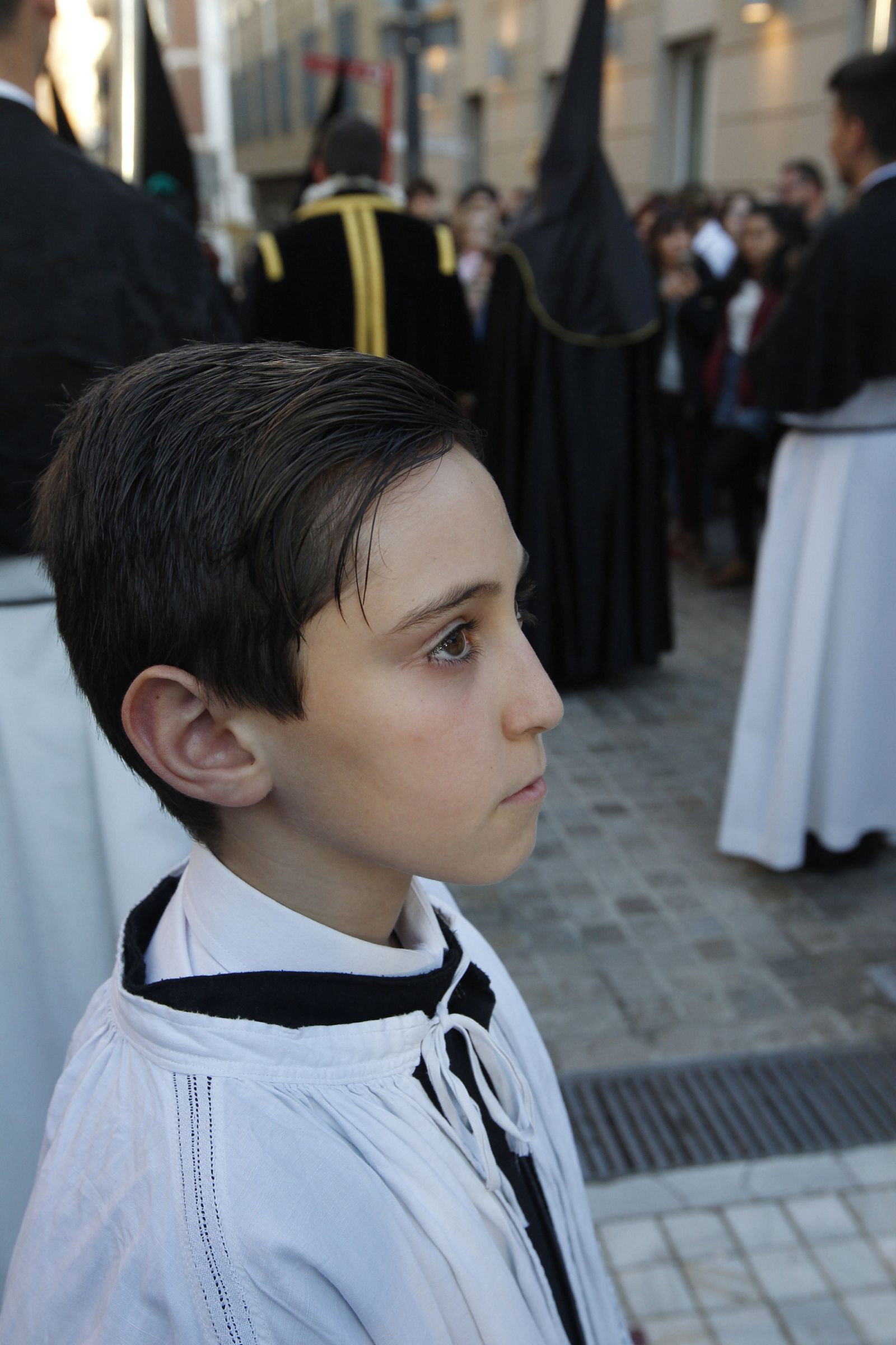 Imágenes de la Procesión del Entierro, Viernes Santo. Semana Santa Almería 2019