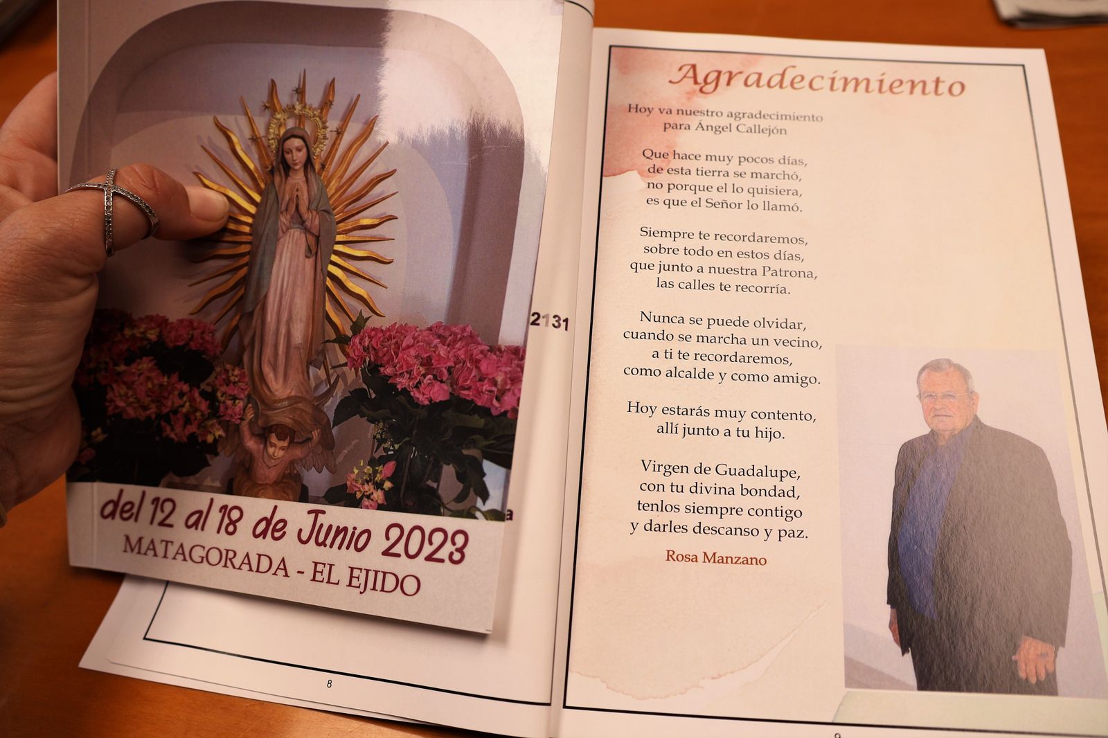 Programa de fiestas de Matagorda.