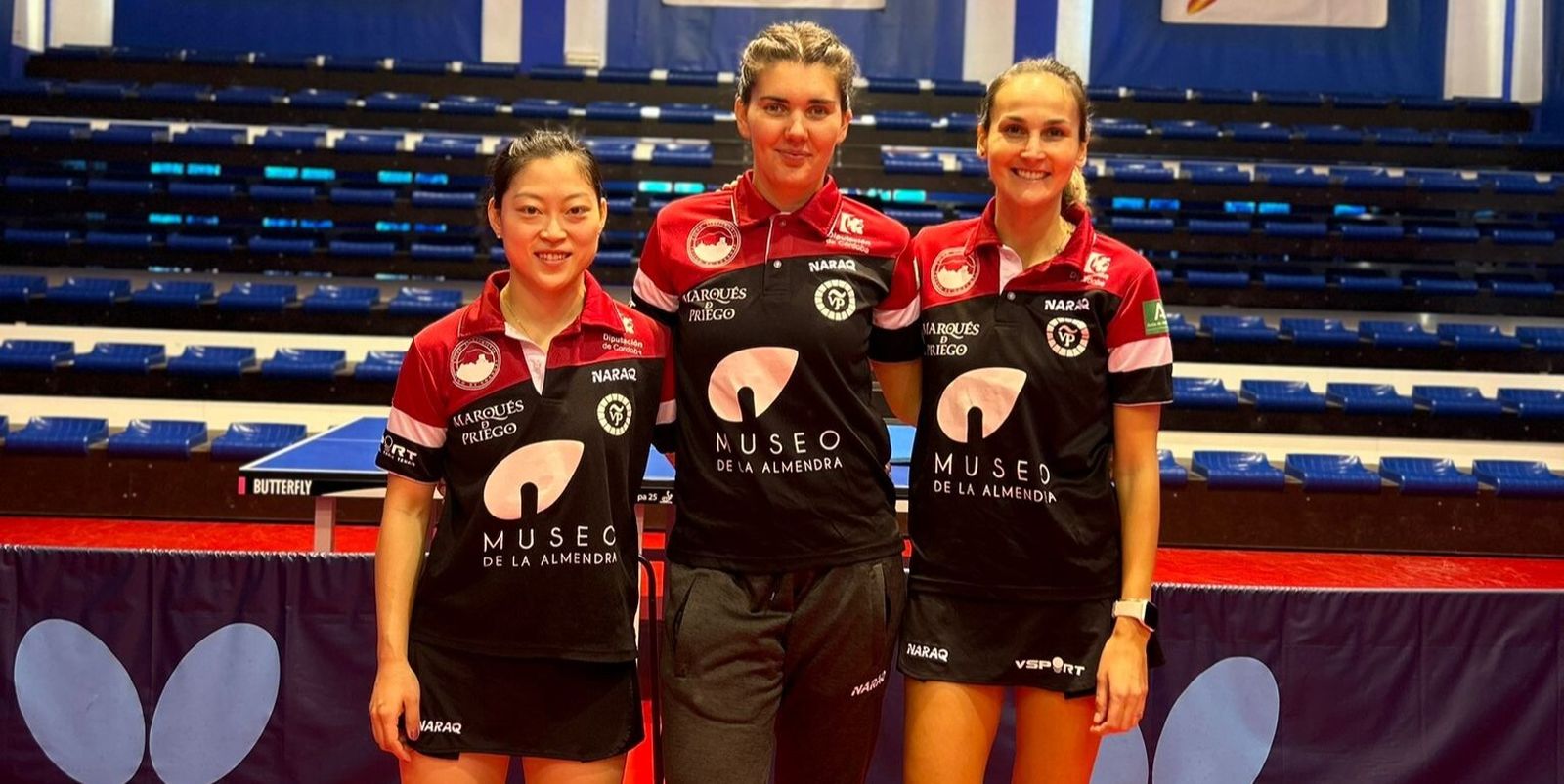 El trío del Museo de la Almendra Francisco Morales que se ha impuesto al Son Cladera.