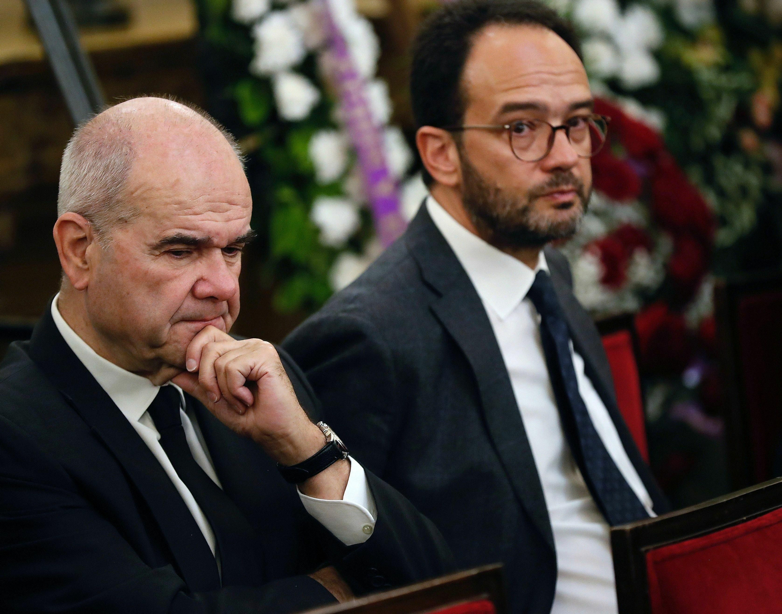 Las imágenes de la capilla ardiente de Alfredo Pérez Rubalcaba Las imágenes de la capilla ardiente de Alfredo Pérez Rubalcaba