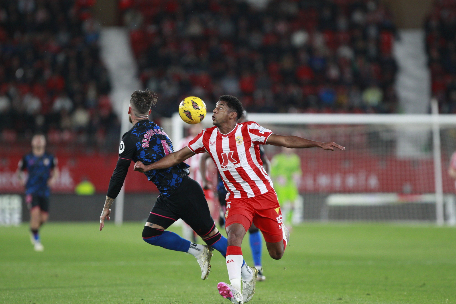 Las mejores imágenes del partido de fúbol U.D. Almería-Sevilla F.C.
