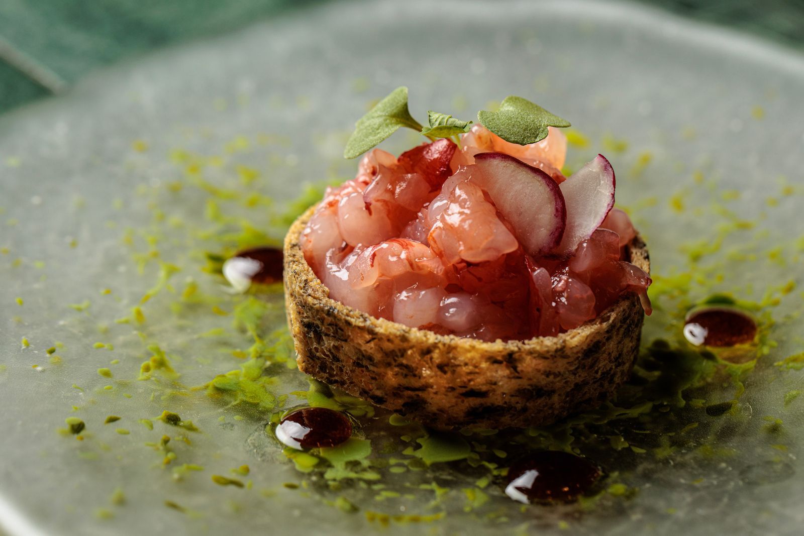El tartar de carabineros de Tribeca.