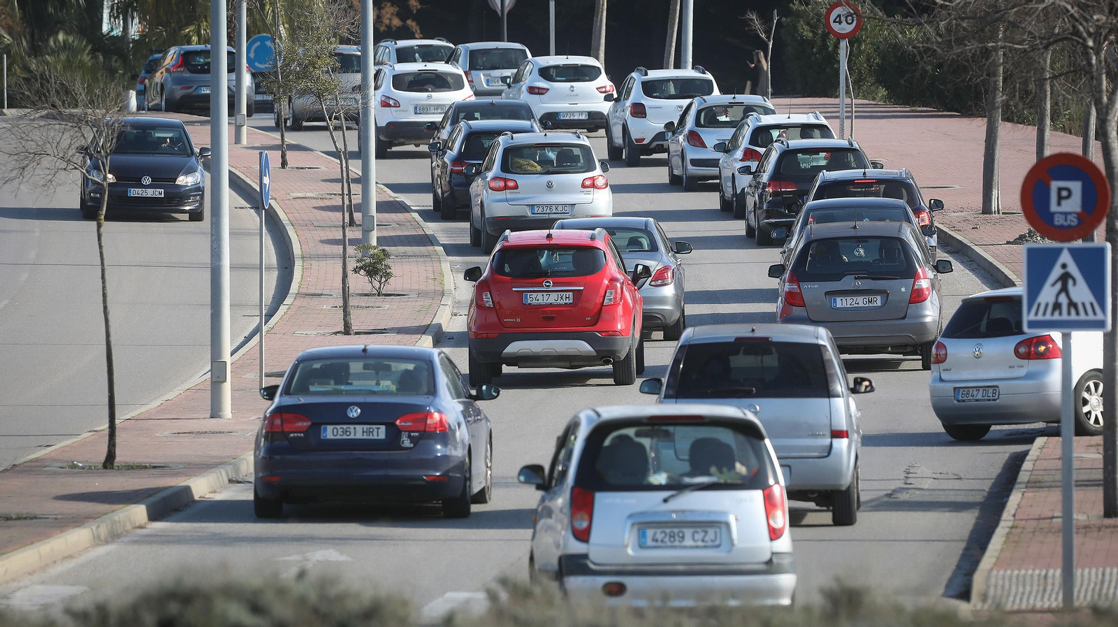 Lleno en los centros comerciales de Jerez