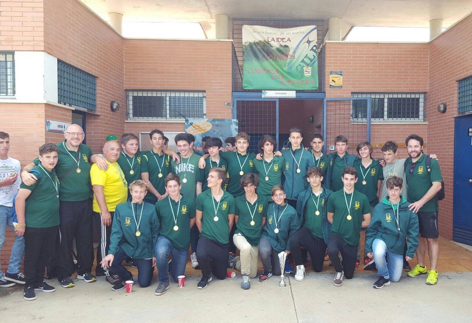 Los Sub-16 del CR  Atlético Portuense se proclaman campeones de Andalucía